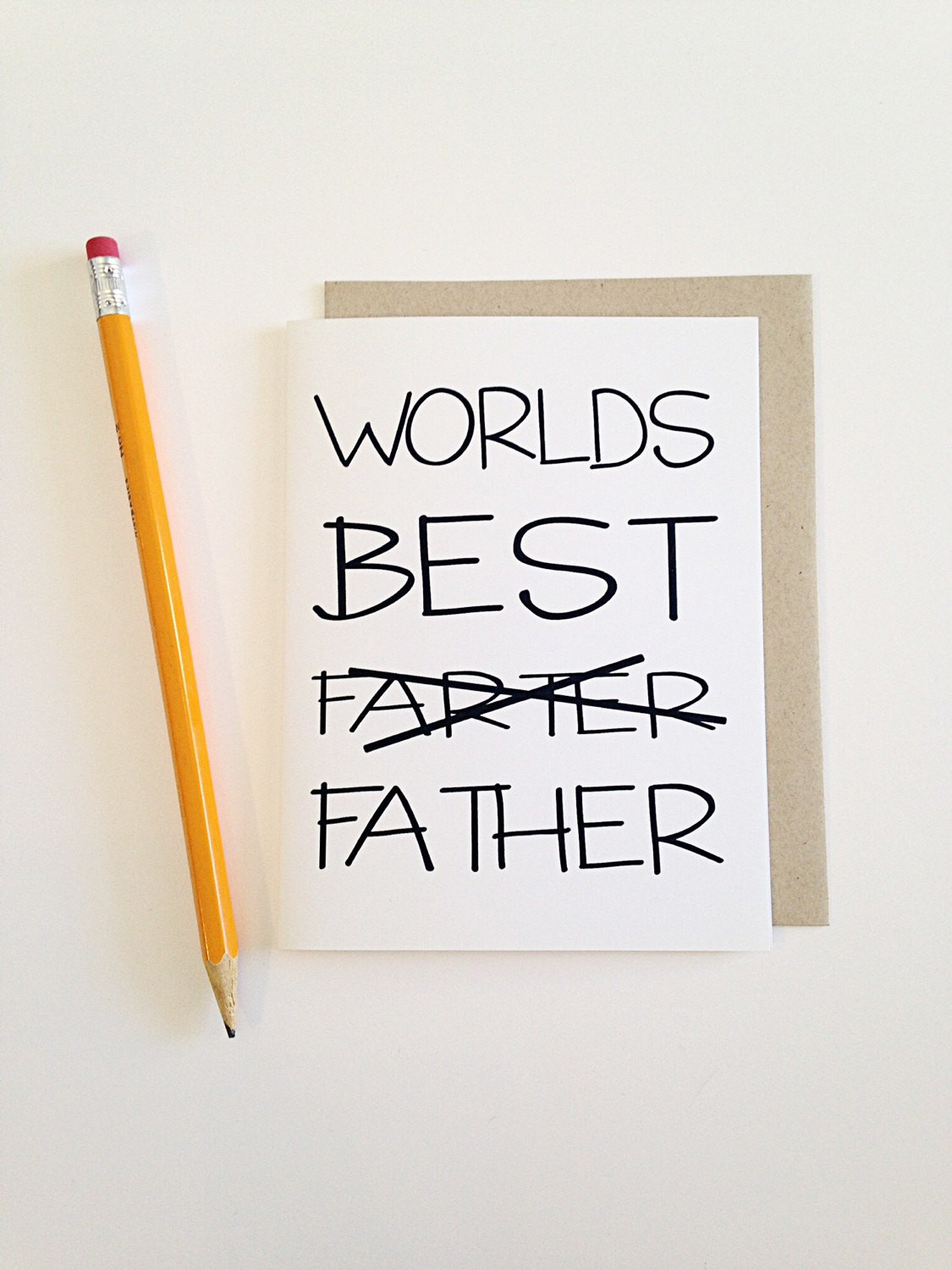 Funny Fathers Day Card Ideas
 Funny Father s Day Card Worlds best by ChoBeArtandDesign
