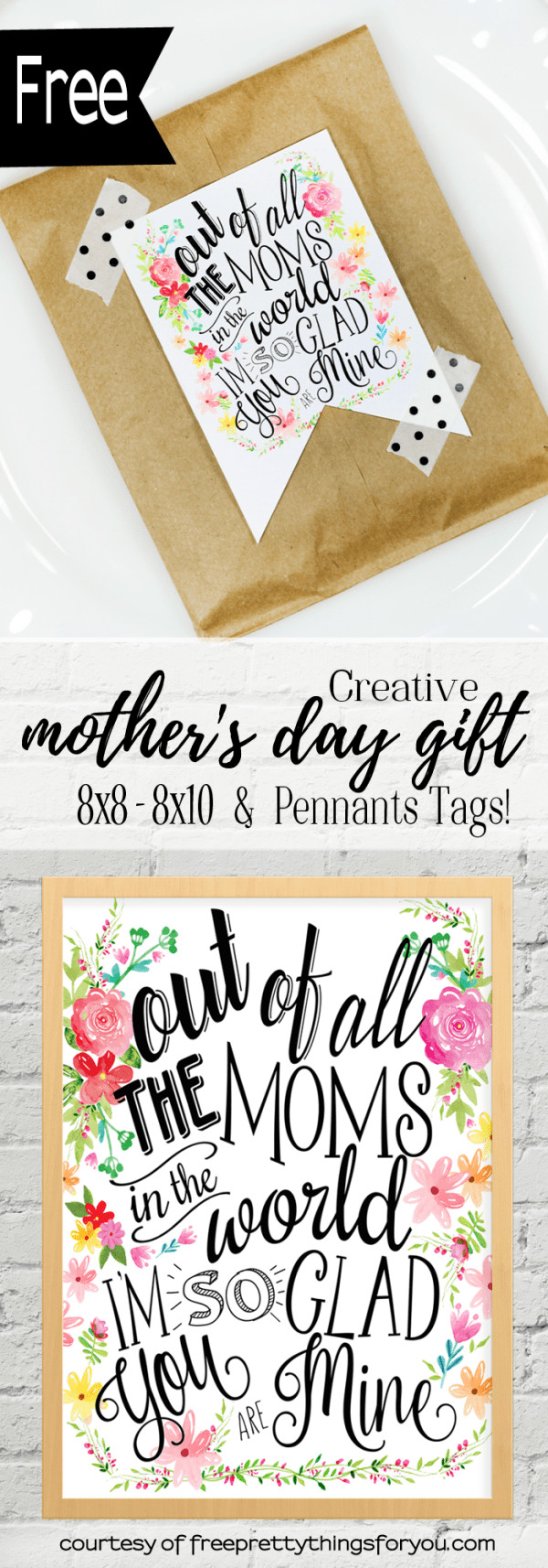 Gift Ideas For Mothers Day
 20 Beautiful Free Mother s Day Printables JoDitt Designs