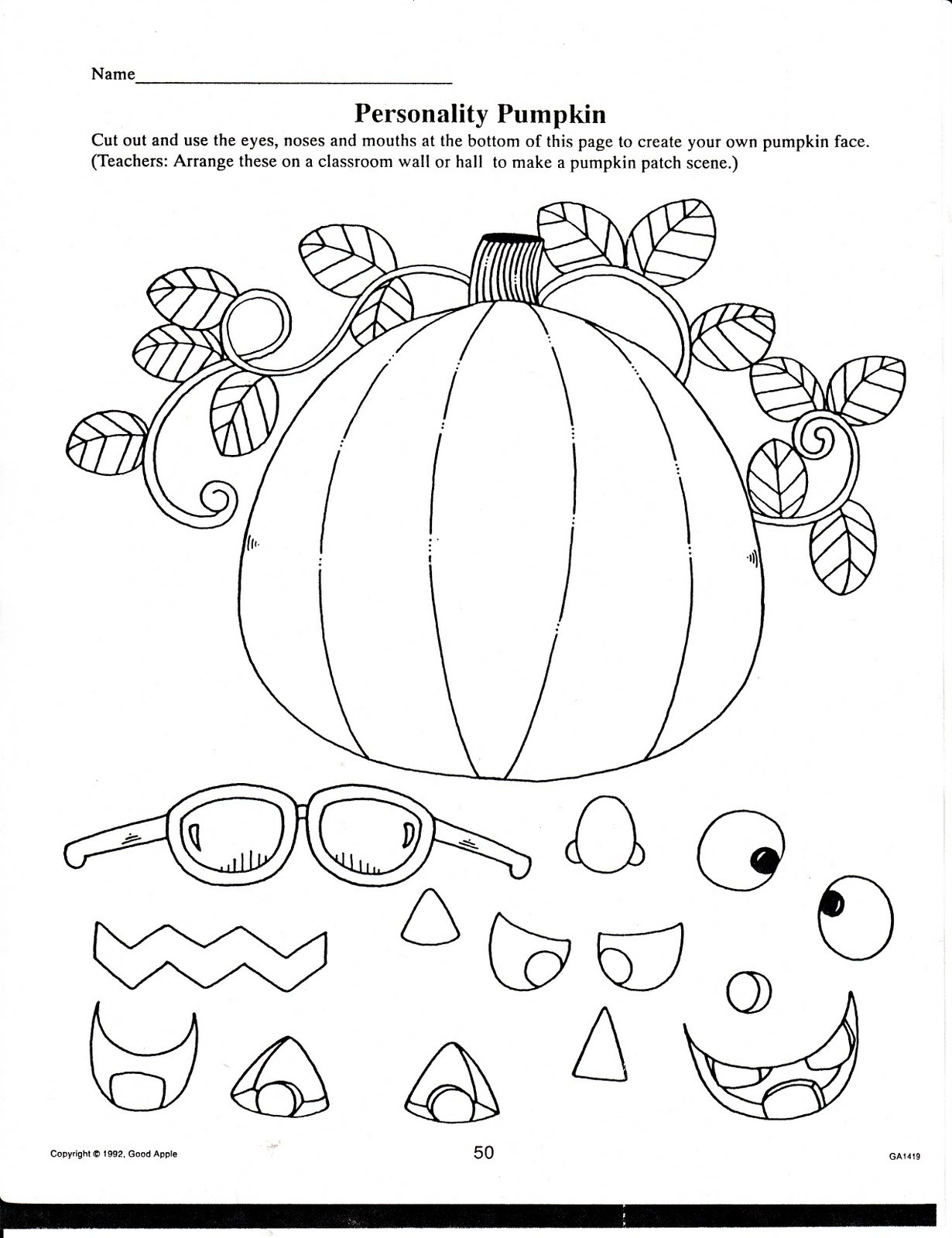 Halloween Activities Pages
 Teacher s Market Halloween Fall Printables for your