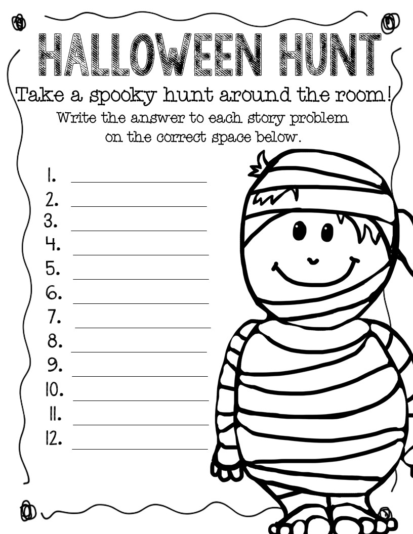 Halloween Activities Pages
 For His Glory Teaching A Peek At My Week plus Friday