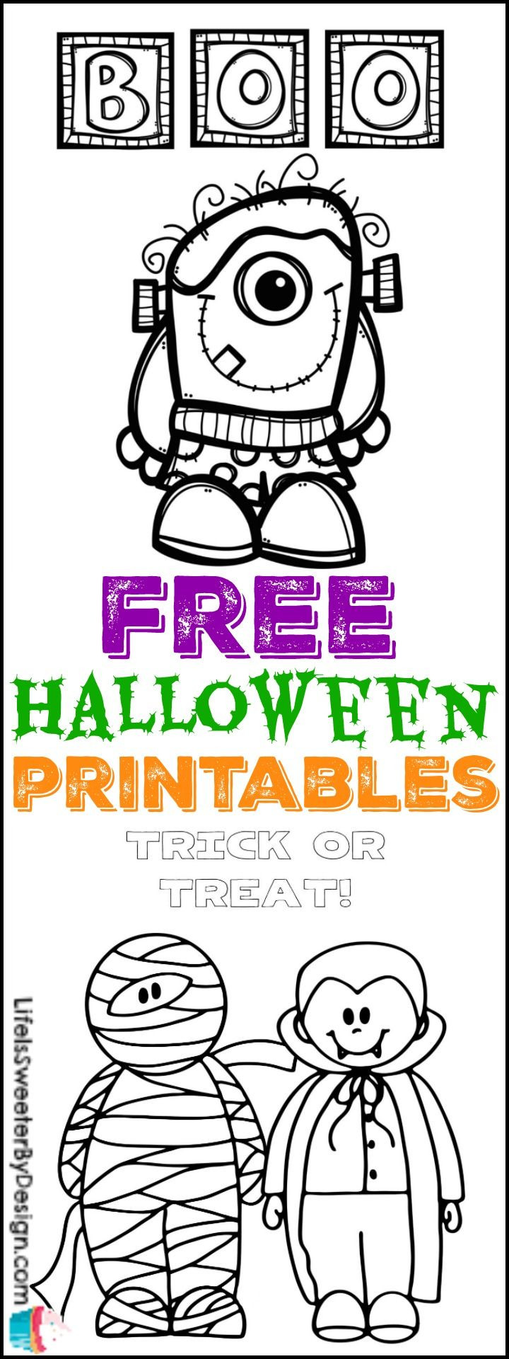 Halloween Activities Pages
 Get some FREE Halloween printables to keep your children