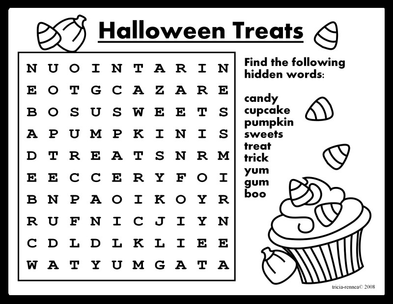 Halloween Activities Pages
 Fun Halloween Treat Activity Printable Lindsay Ann Bakes