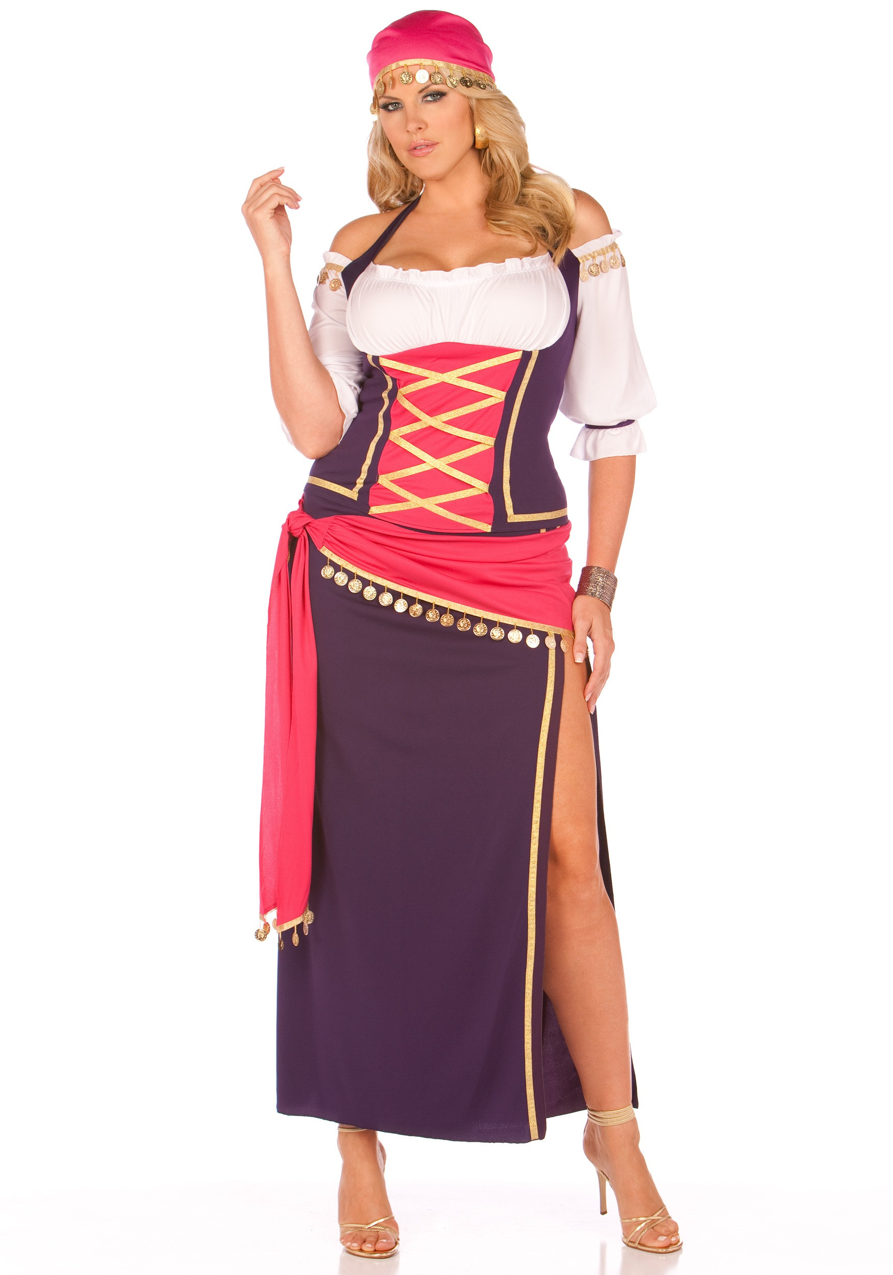 Halloween Costume Ideas For Plus Size
 Plus Gypsy Maiden Costume 1X 2X 3X 4X