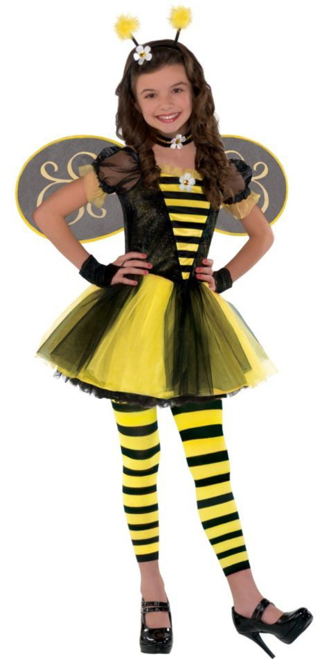 Halloween Costume Ideas Party City
 Girls Totally Bumble Bee Costume Party City