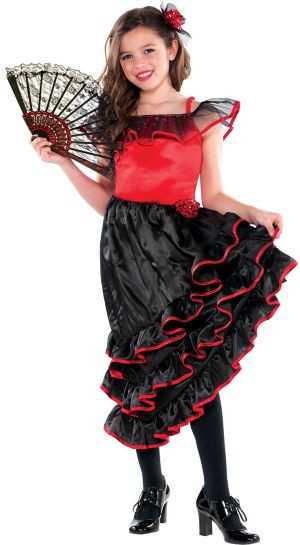 Halloween Costumes In Party City
 Girls Spanish Dancer Costume Party City
