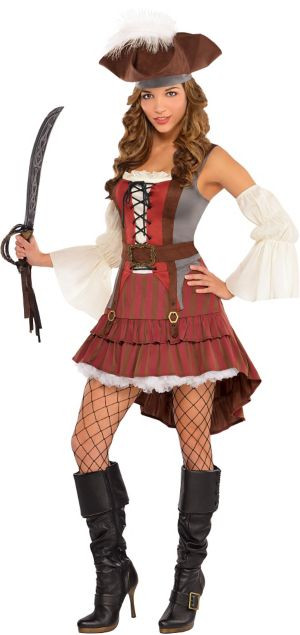 Halloween Costumes In Party City
 Adult Castaway Pirate Costume Party City