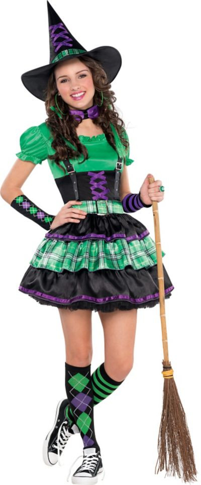 Halloween Costumes In Party City
 Teen Girls Wicked Cool Witch Costume