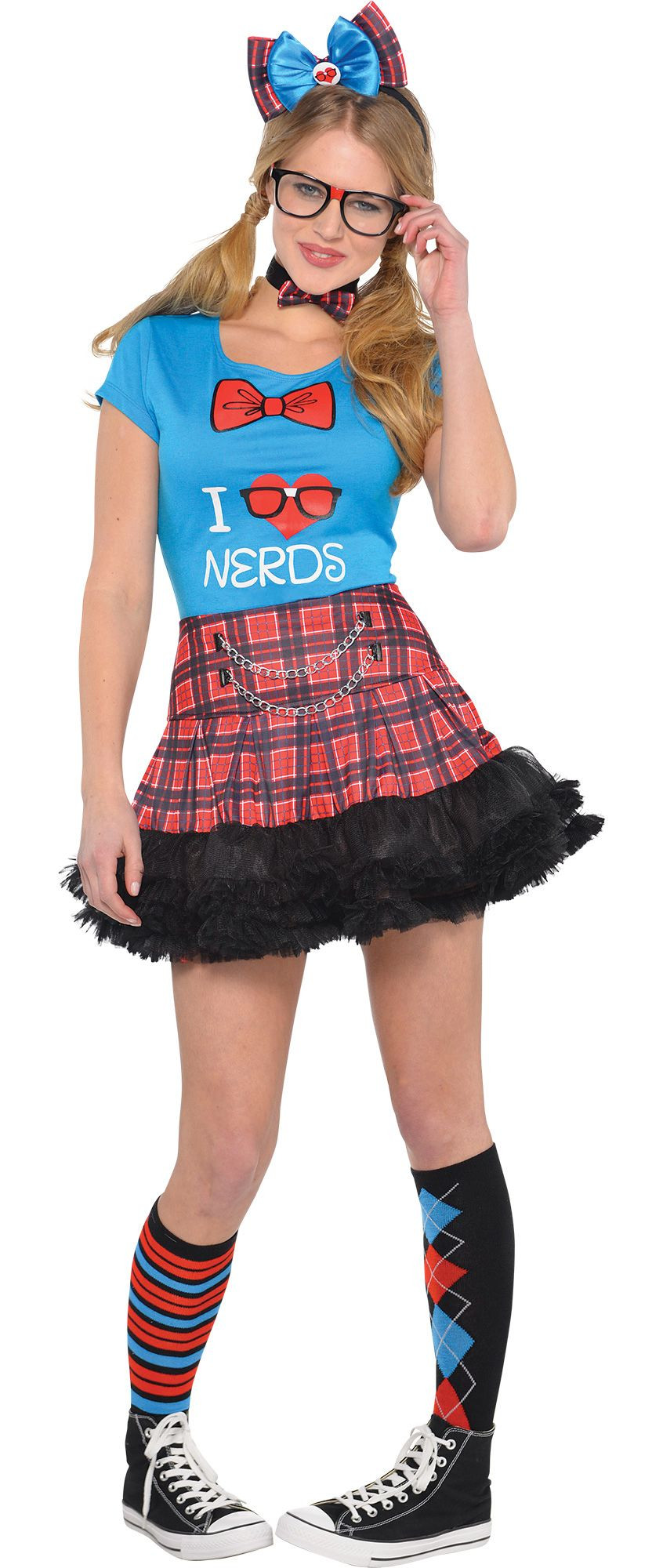 Halloween Costumes In Party City
 Women s Geek Chic Nerd Costume Accessories Party City
