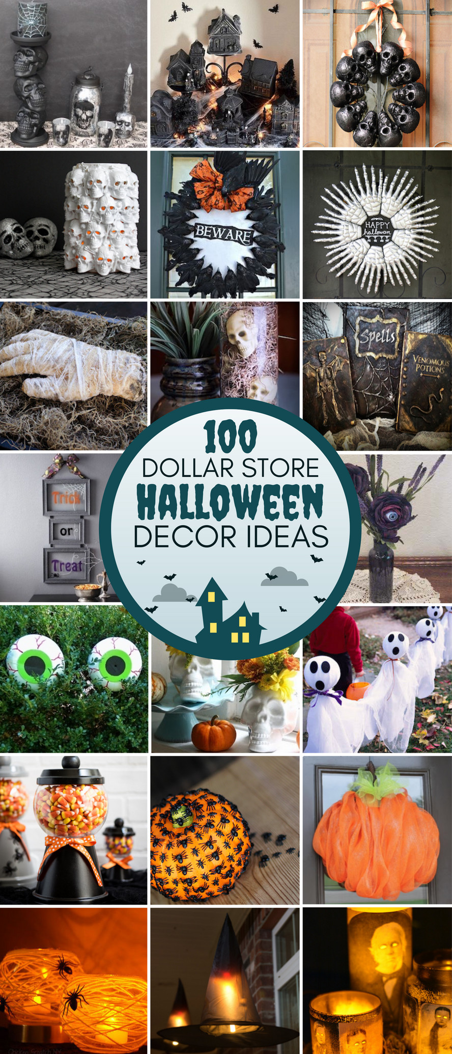 Halloween Decor Store
 100 Dollar Store Halloween Decor DIY Ideas Prudent Penny