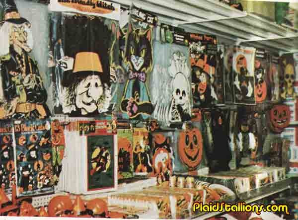 Halloween Decor Store
 Plaid Stallions Rambling and Reflections on 70s pop