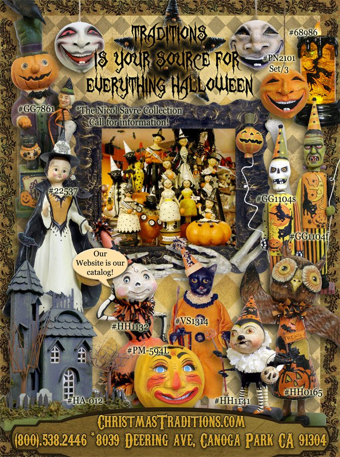 Halloween Decor Store
 Vintage Halloween Decor Traditions Year Round Holiday Store