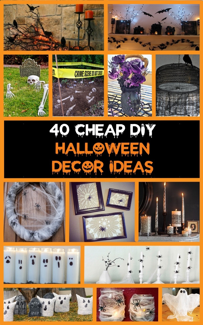 Halloween Decor Store
 40 Cheap & Easy DIY Halloween Decorations Prudent Penny