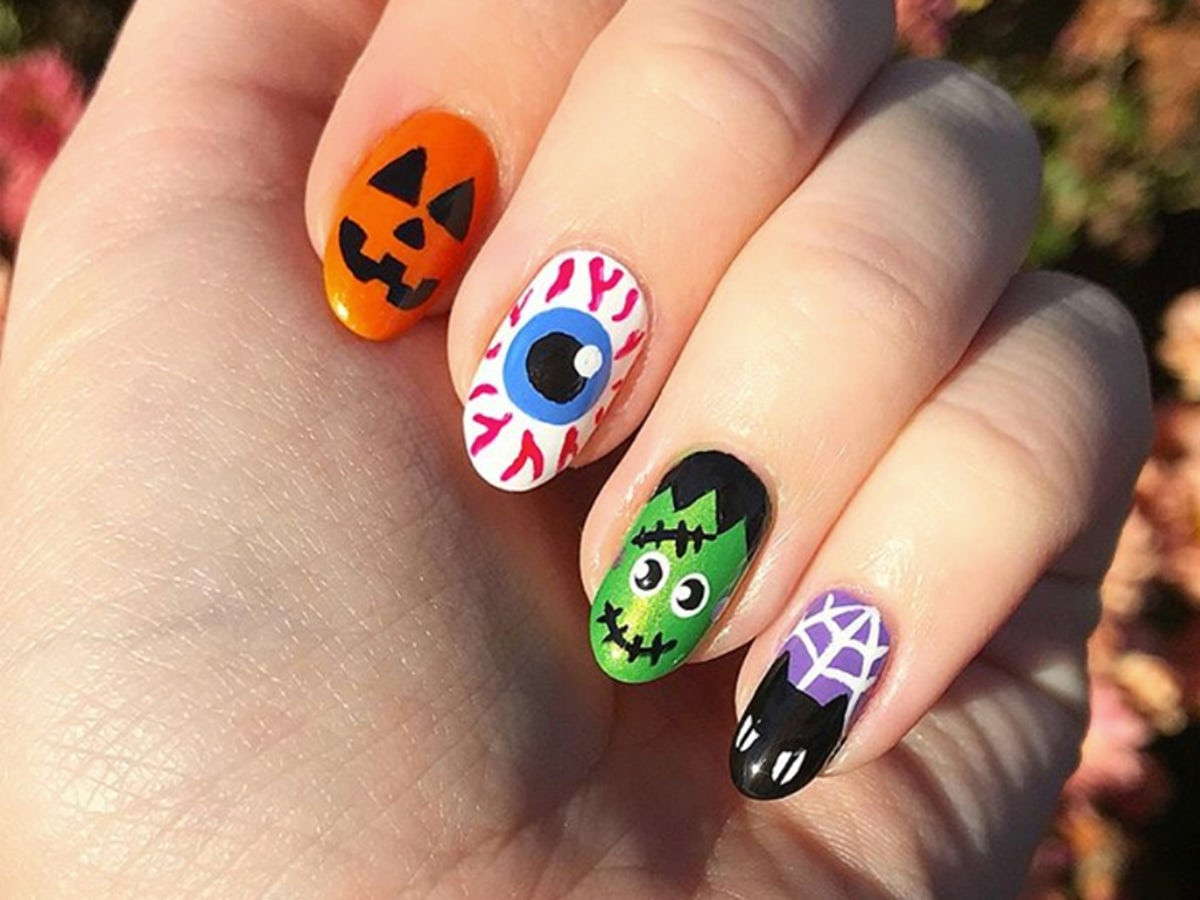 Halloween Design For Nails
 Halloween Nails Designs That Are Spookily Stylish Woman