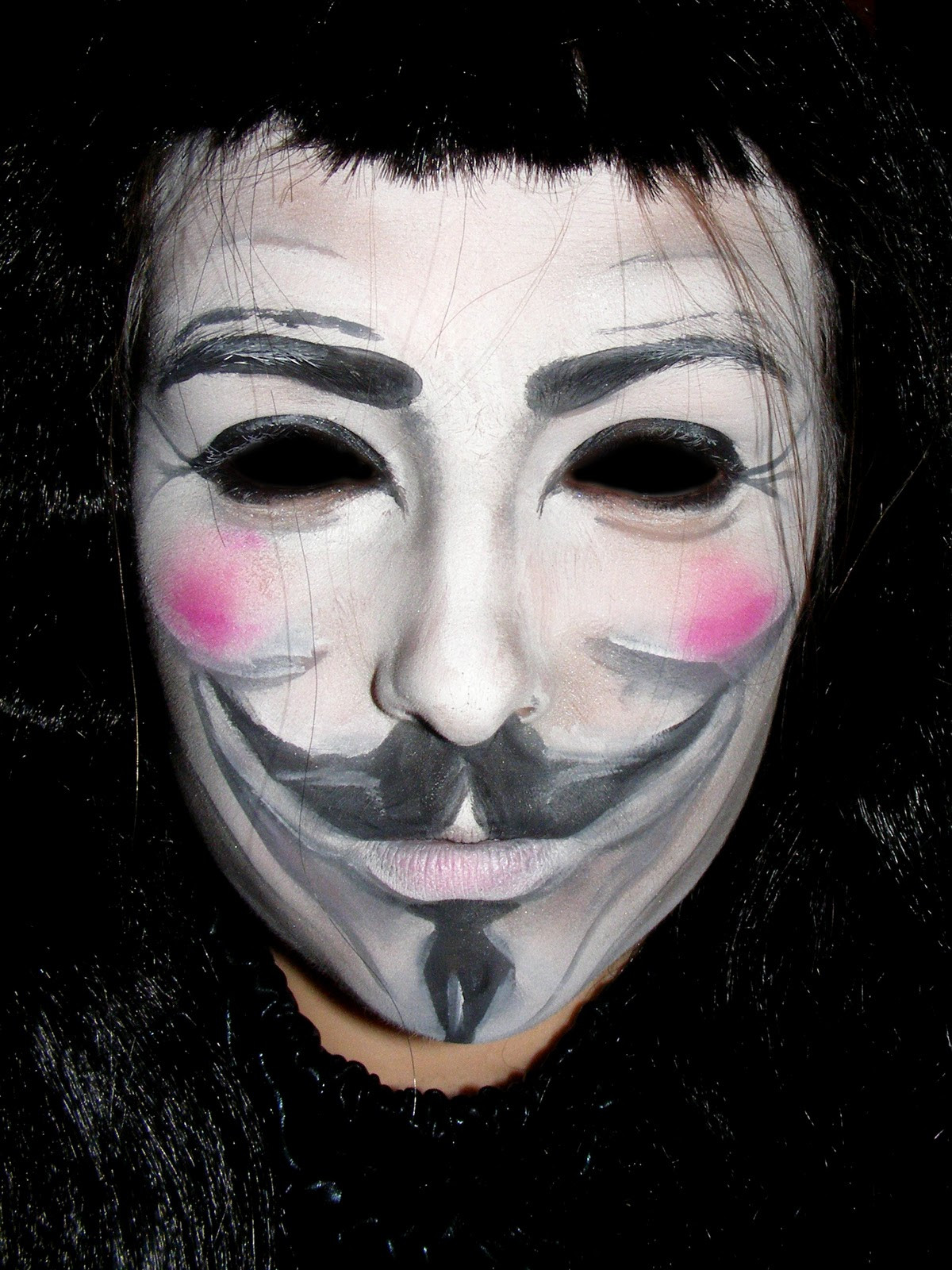 Halloween Face Paint Ideas For Adults
 The Adventures of a BekahCat Tutorial You Can Call Me V