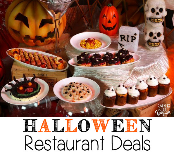 Halloween Food Deals
 Halloween Restaurant Deals 2014 FREE FOOD