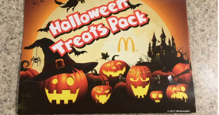 Halloween Food Deals
 McDonald s Halloween Treat Packs Just $1 $2 Filled w