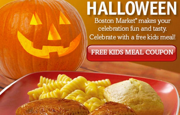 Halloween Food Deals
 10 Chains Scaring Up Business With Free Food