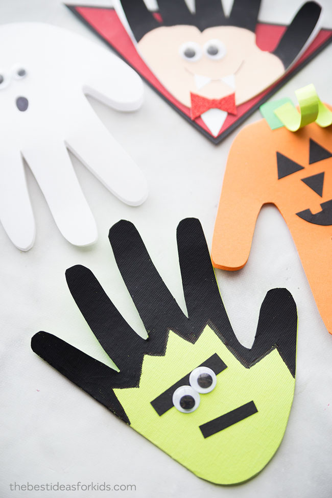 Halloween Handprint Crafts
 Halloween Handprints The Best Ideas for Kids