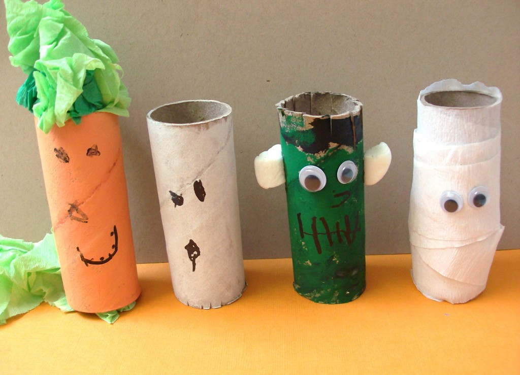 Halloween Toddler Crafts
 Preschool Crafts for Kids Halloween Toilet Paper Roll