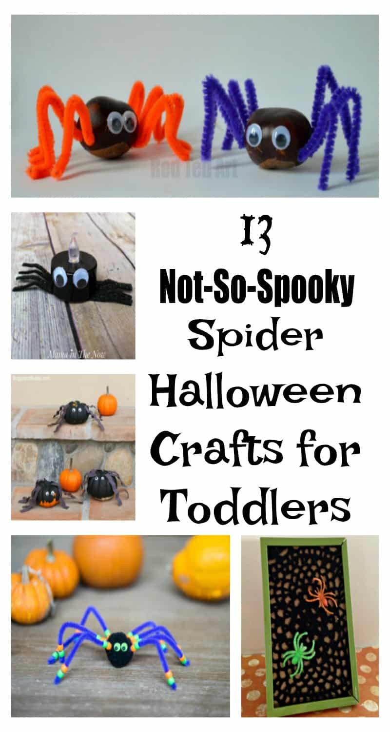 Halloween Toddler Crafts
 13 Spider Halloween Crafts for Toddlers The Unprepared Mommy