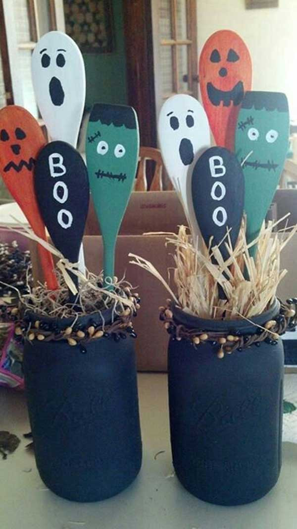 Halloween Wood Craft
 27 Halloween Kids Crafts That Are More Cute Than Spooky