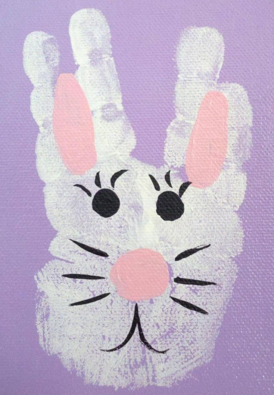 Handprint Easter Crafts
 Wonderful DIY Easy and Cute Easter Hand & Foot Print Art