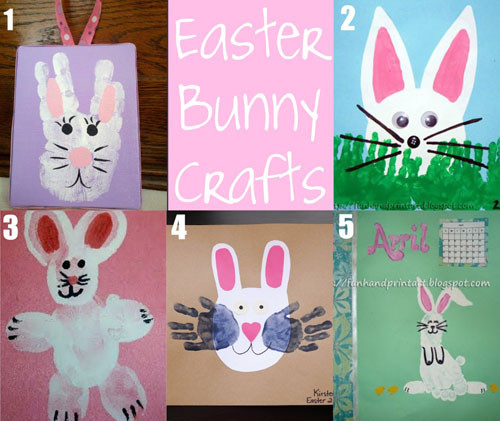 Handprint Easter Crafts
 Check out this awesome list at Handprint and Footprint