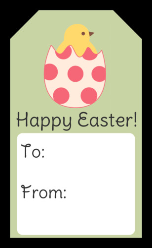Happy Easter Gift Tags
 Label Templates Microsoft Word Templates PDF Templates