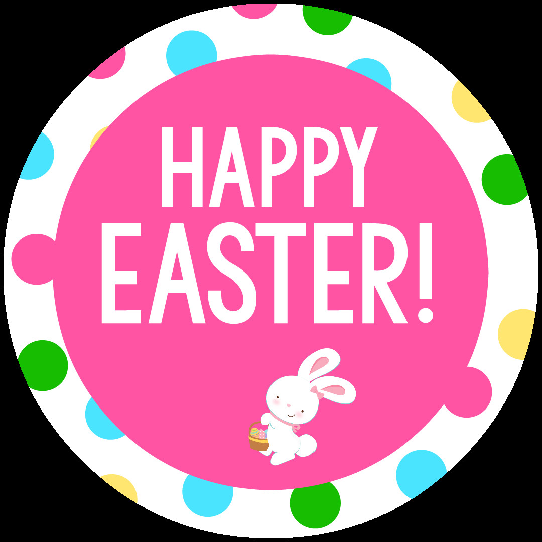 Happy Easter Gift Tags
 Spring Flowers Gift Ideas – Fun Squared