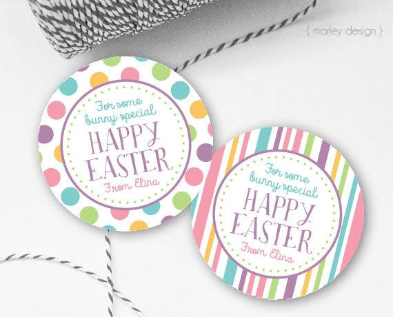 Happy Easter Gift Tags
 Easter Tags Printable Easter Favor Tags Easter Gift Tags Happy