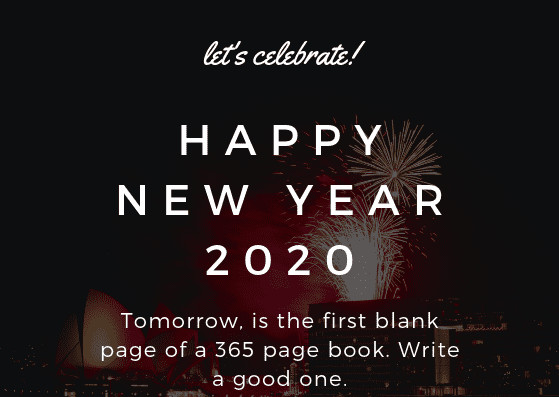 Happy New Year 2020 Quote
 New Year Quotes 2020