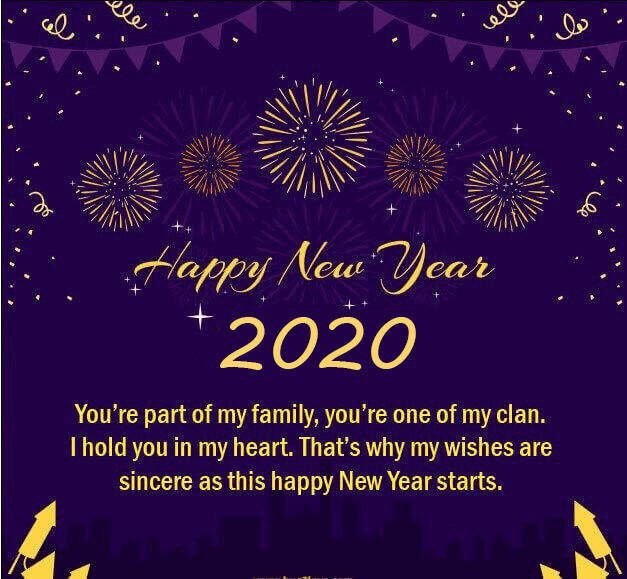 Happy New Year 2020 Quote
 Top 20 Happy New Year 2020 and Love Quotes for Her