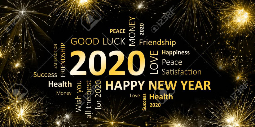 Happy New Year 2020 Quote
 Happy New Year 2020 Greetings Wishes Messages SMS