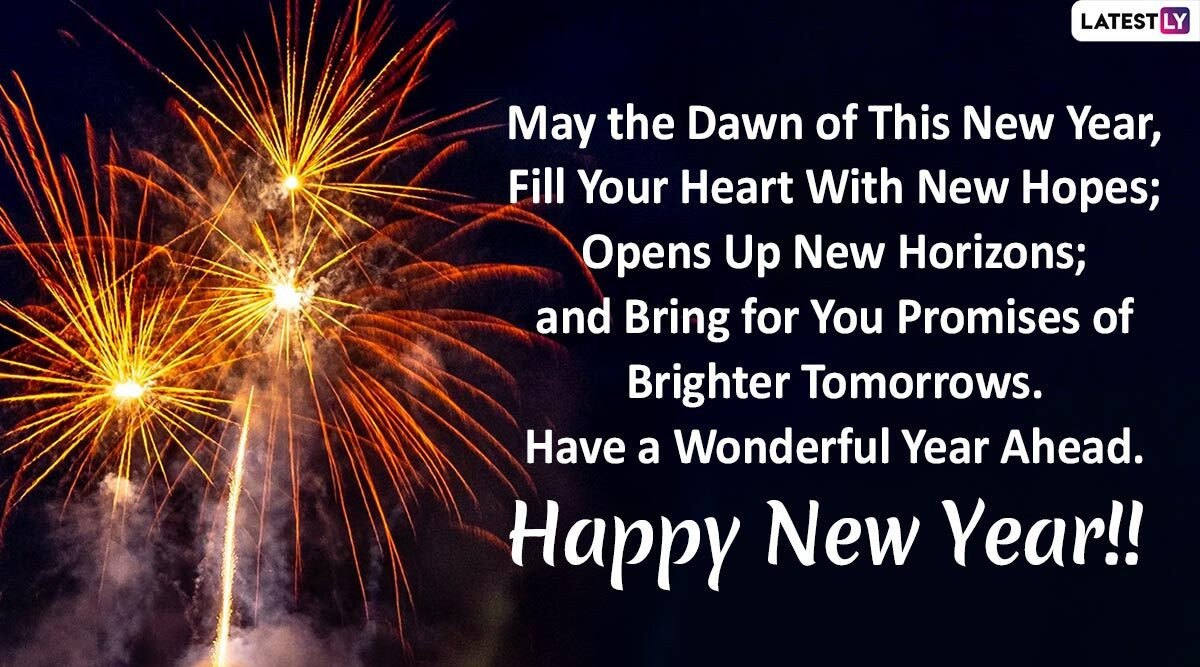 Happy New Year Quotes
 Happy New Year 2020 Wishes & Quotes SMS WhatsApp