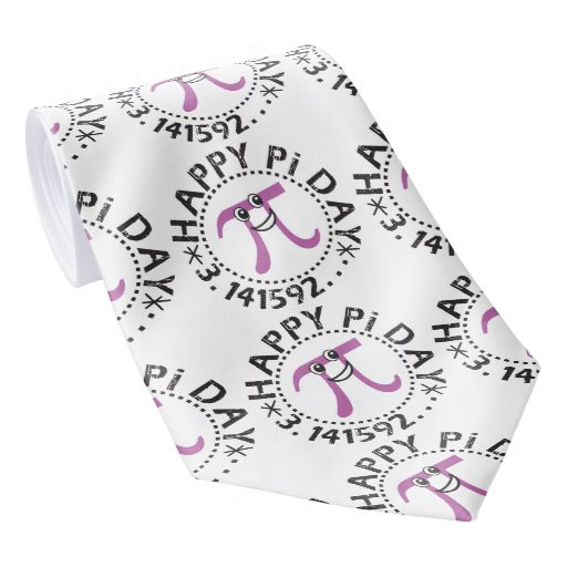 Happy Pi Day Gifts
 Cute Happy Pi Day Tie
