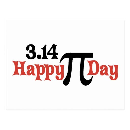Happy Pi Day Gifts
 Happy Pi Day 3 14 March 14th Postcard