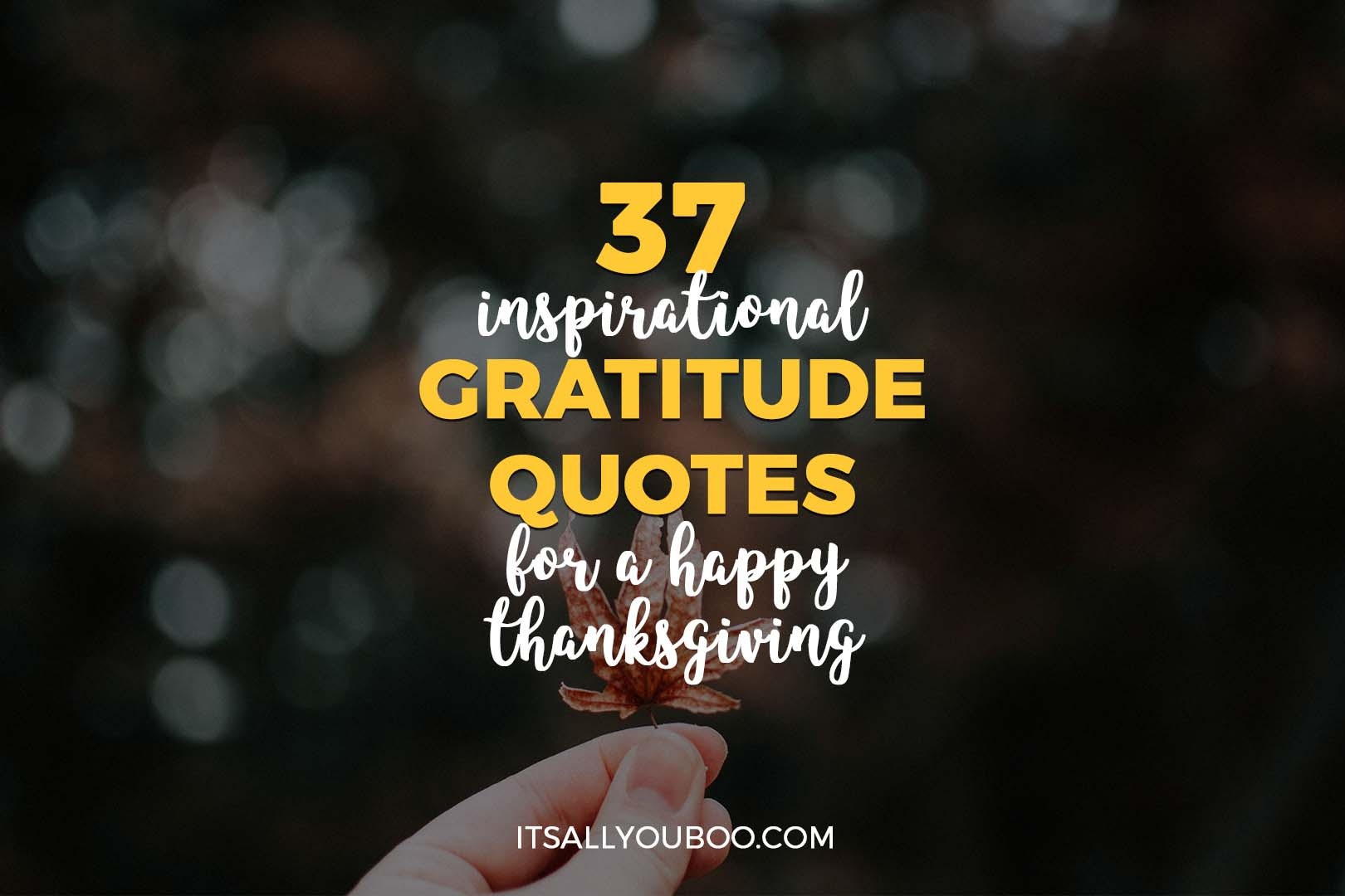 Happy Thanksgiving Quotes Inspirational
 37 Inspirational Gratitude Quotes for a Happy Thanksgiving