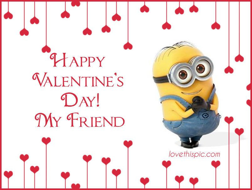 Happy Valentines Day Quotes For Friendship
 Happy Valentine s day cute quote friends valentine s day