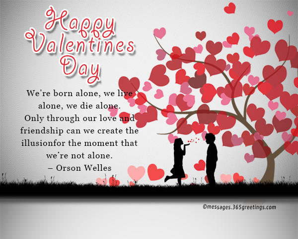 Happy Valentines Day Quotes For Friendship
 Valentines Day Messages for Friends 365greetings