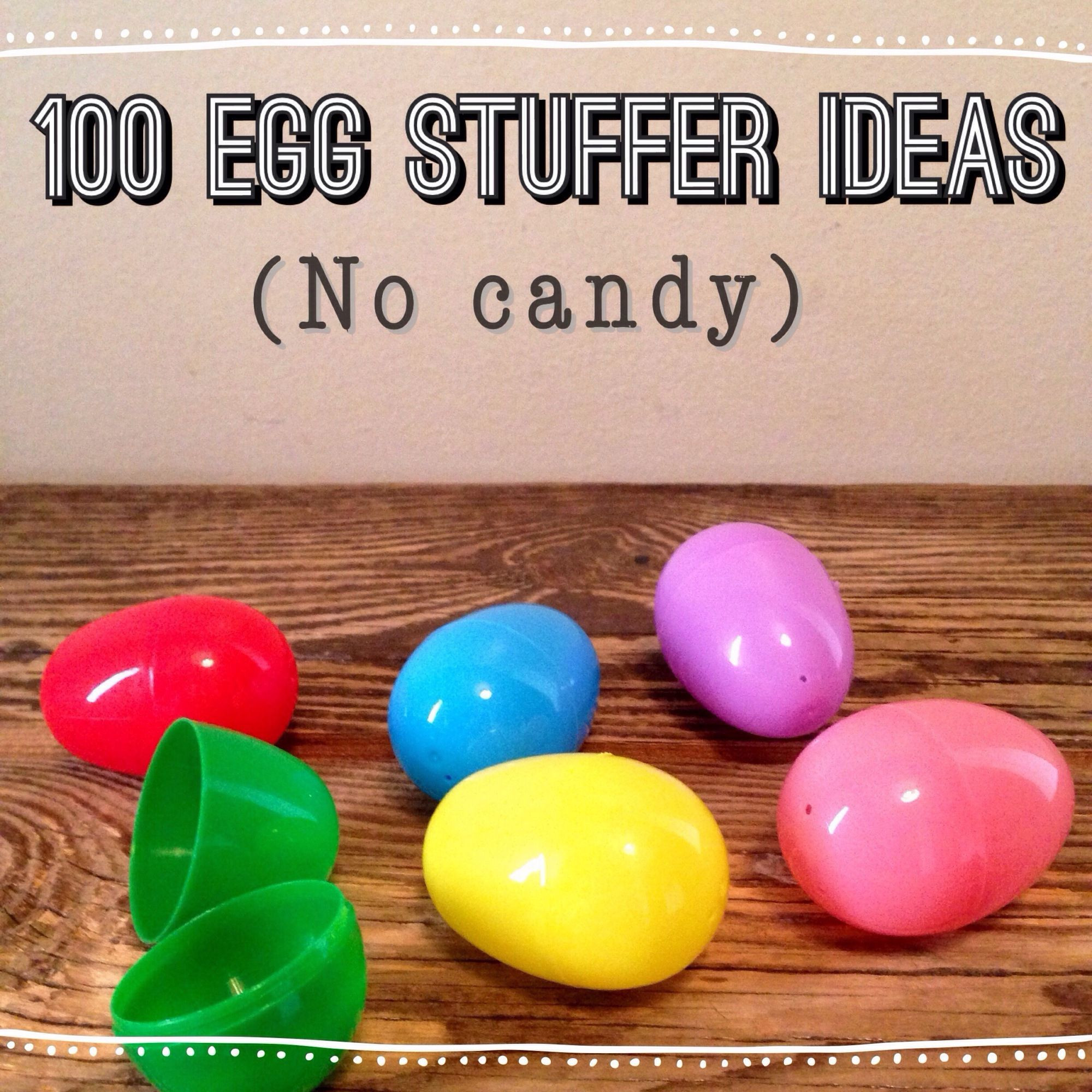 Ideas For Easter Egg Fillers
 100 plastic egg filler ideas No candy