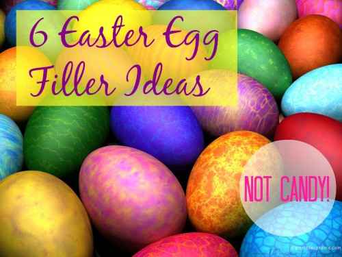 Ideas For Easter Egg Fillers
 6 Easter Egg Filler Ideas NOT Candy