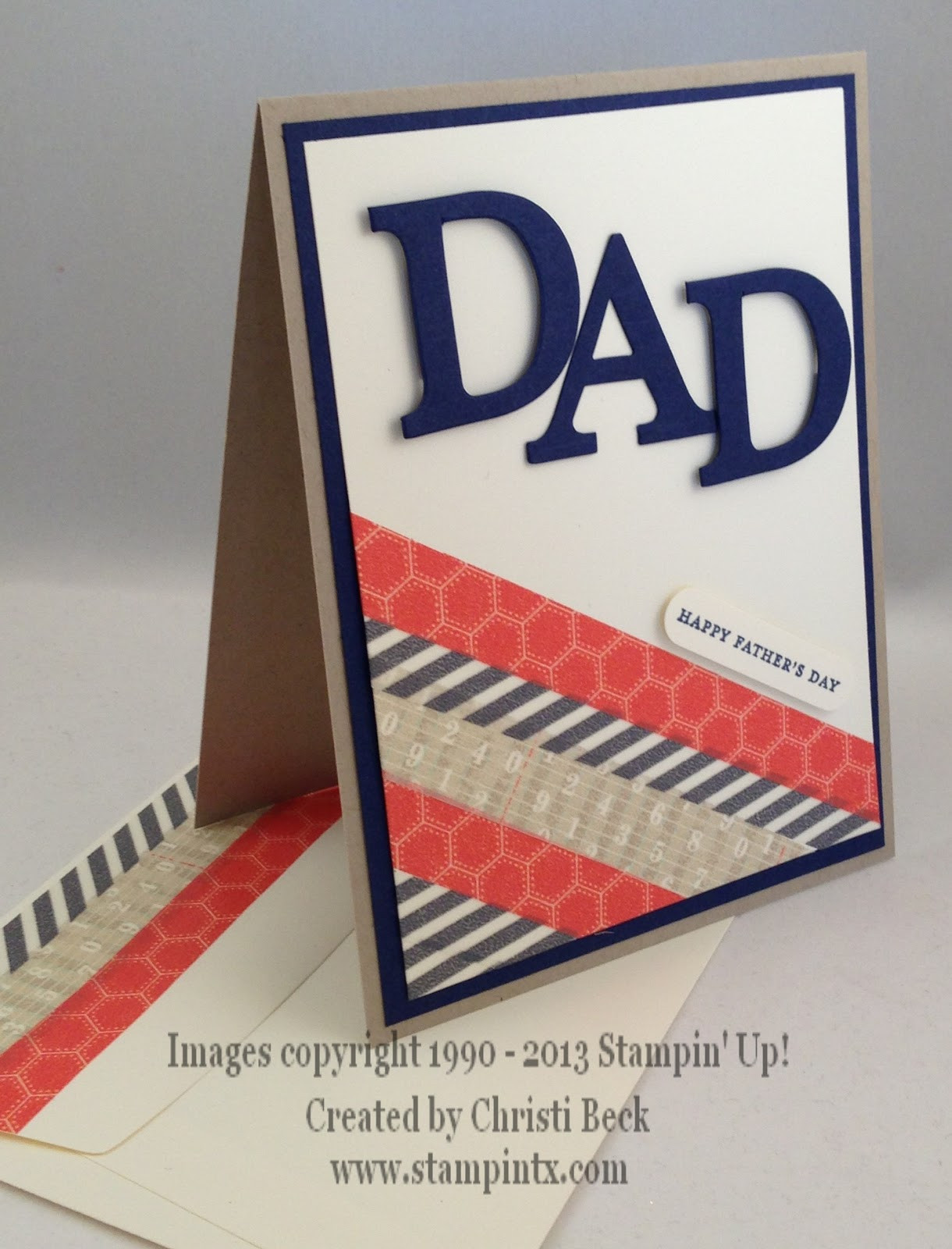 Ideas For Fathers Day Card
 StampinTX Father s Day Card Ideas
