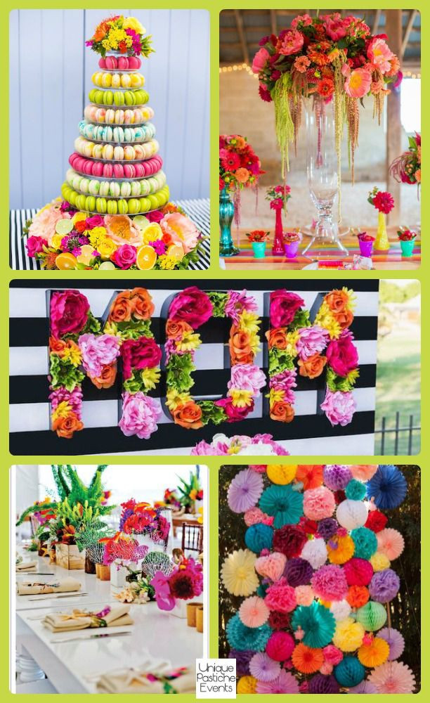 Ideas For Mother's Day
 Eclectic and Colorful Mother’s Day Party Ideas