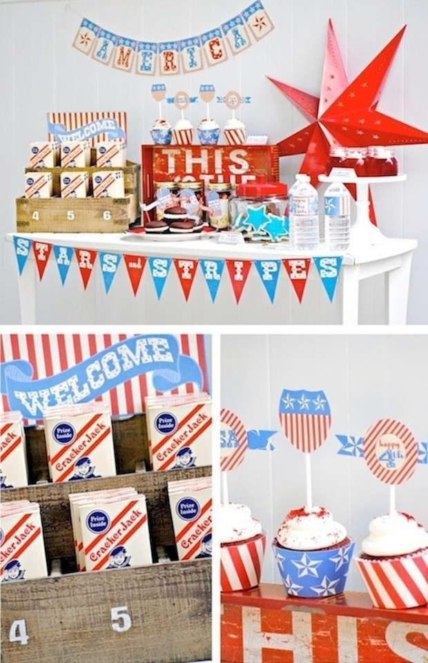 Independence Day Party
 Kara s Party Ideas America Stars and Stripes 4th of July