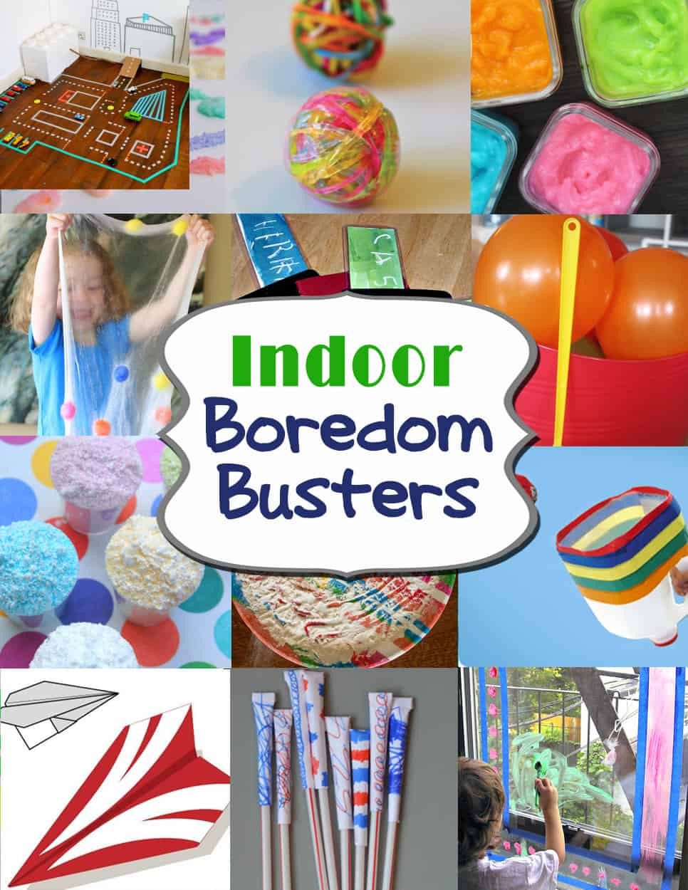 Indoor Summer Activities
 Indoor Boredom Busters