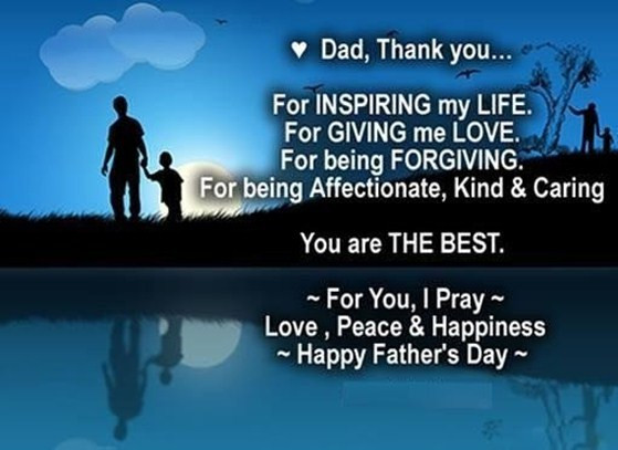 Inspirational Fathers Day Quote
 Father’s Day 2014 Quotes