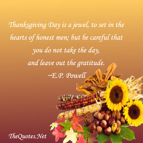 Inspirational Quote Thanksgiving
 ThanksGiving Day Quotes TheQuotes Net – Motivational Quotes