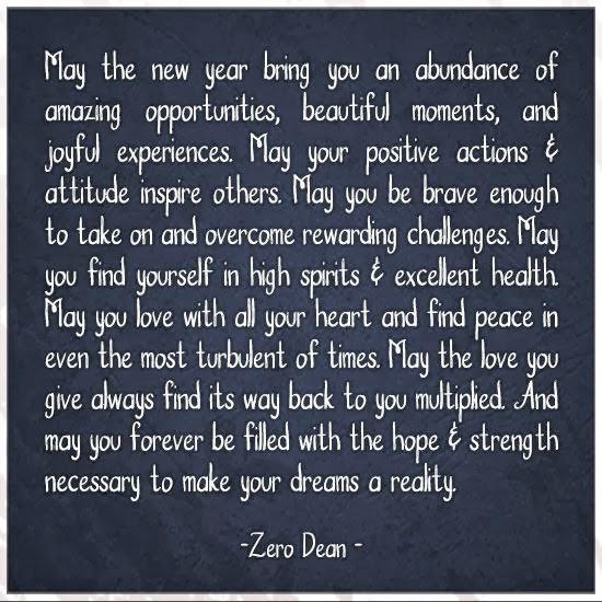 Inspirational Quotes New Year
 Inspirational Picture Quotes May the new year bring you