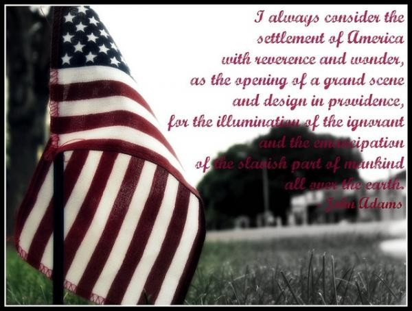 John Adams 4th Of July Celebration Quote
 Patriotic quotes best meaningful sayings john adams