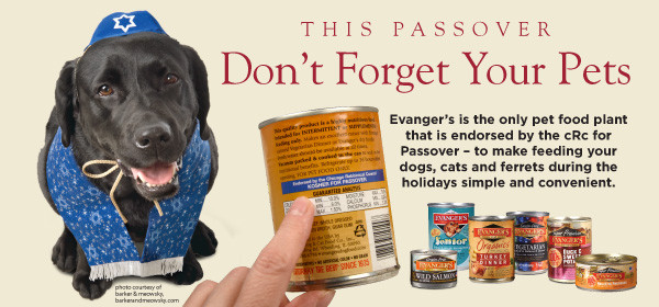 Kosher For Passover Cat Food
 Kosher Pet Food